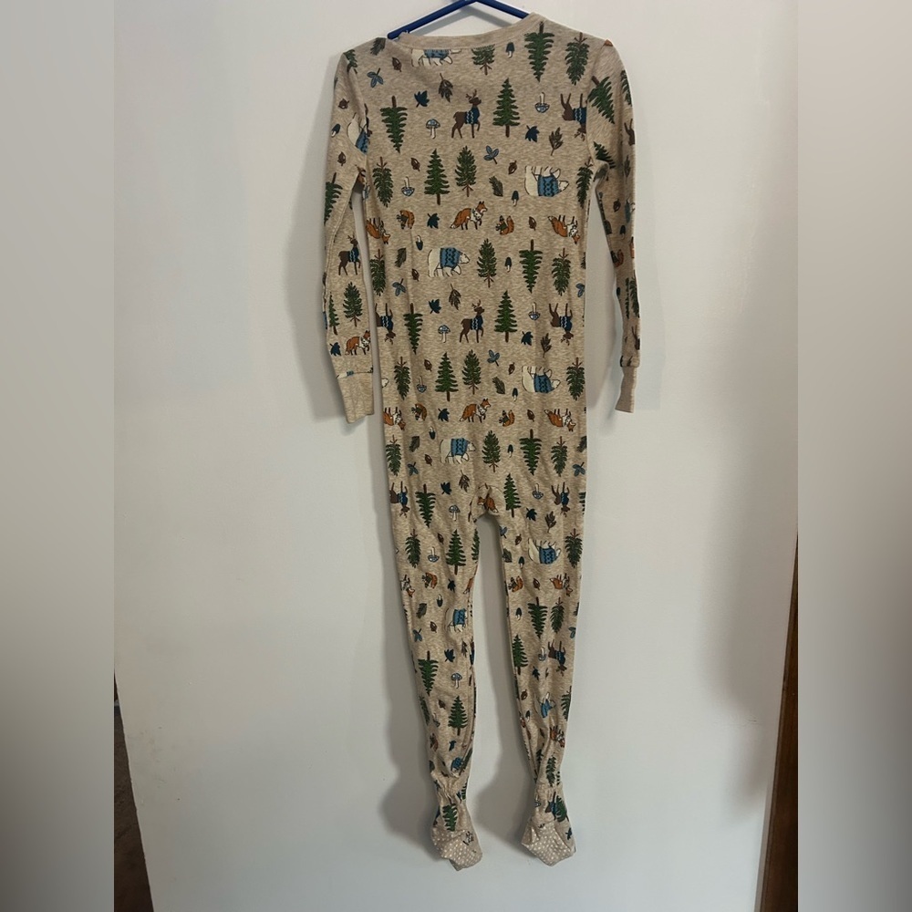 Two Pairs Pyjamas- Old Navy Woodland Animals Print Kids Footy Pajamas - Picture 6 of 7